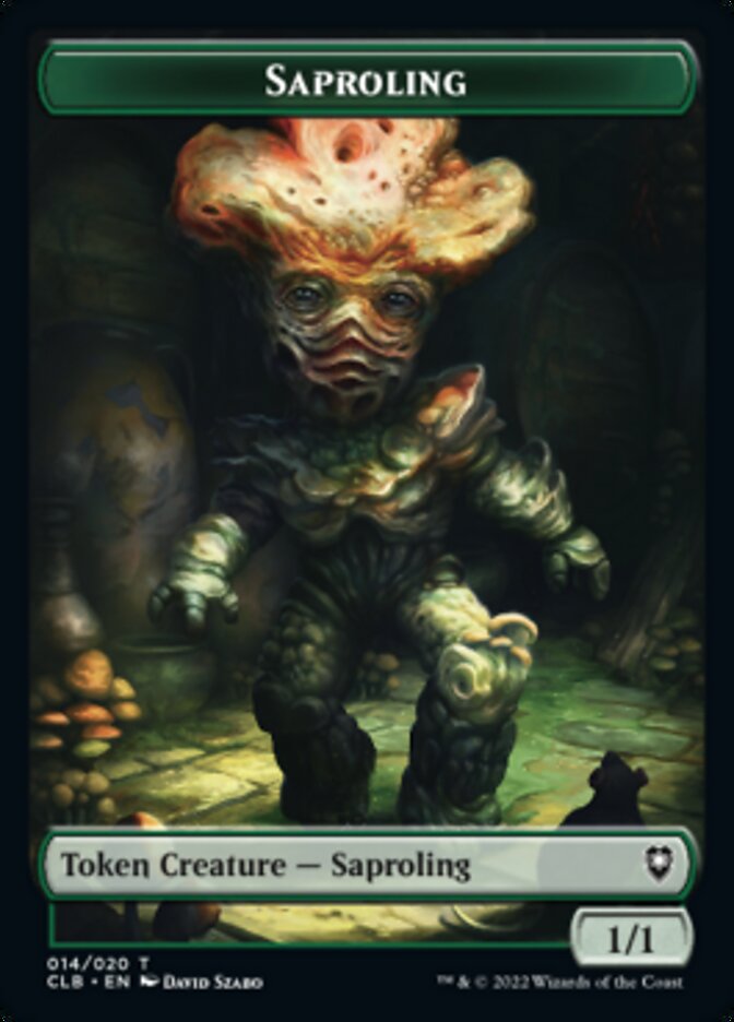 Saproling Token [Commander Legends: Battle for Baldur's Gate Tokens] | Magic Magpie