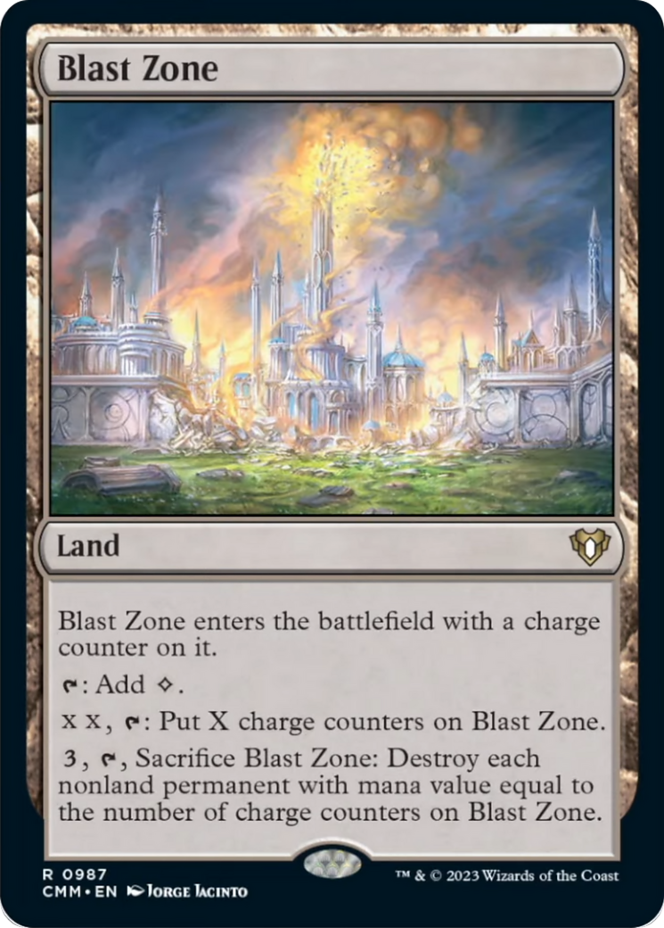 Blast Zone [Commander Masters] | Magic Magpie