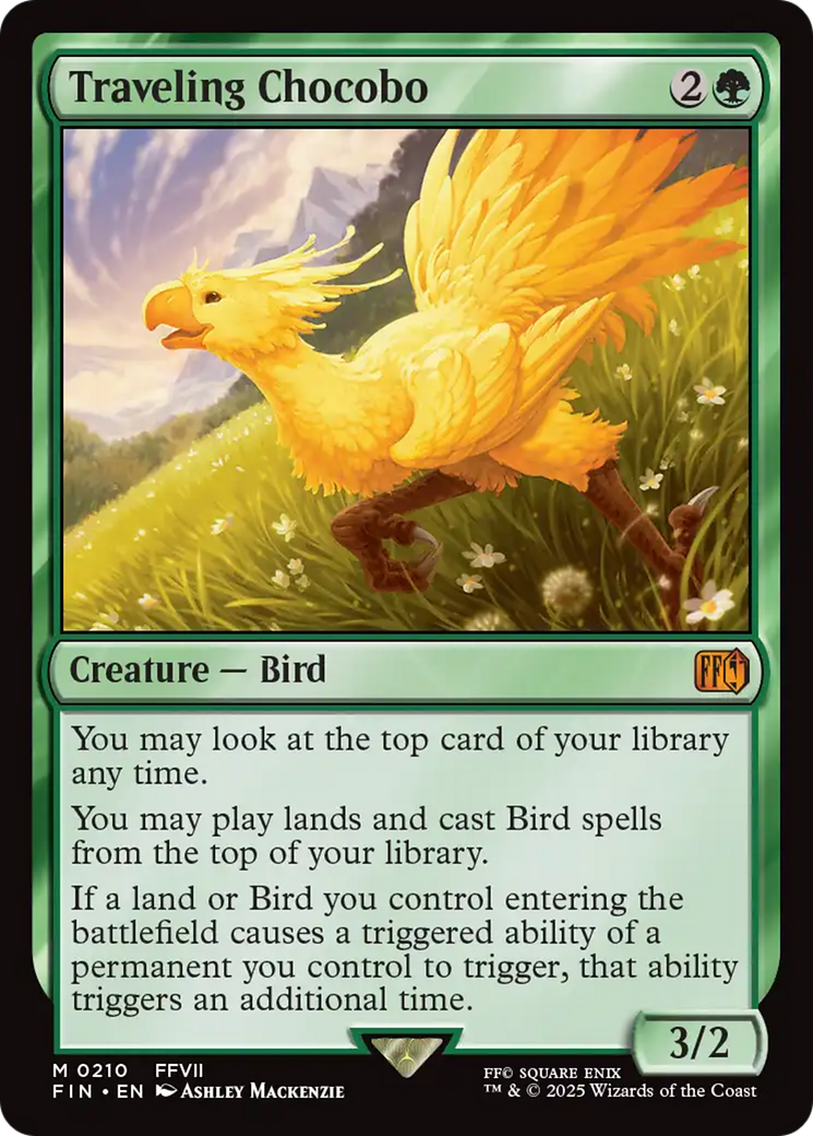 Traveling Chocobo [FINAL FANTASY] | Magic Magpie
