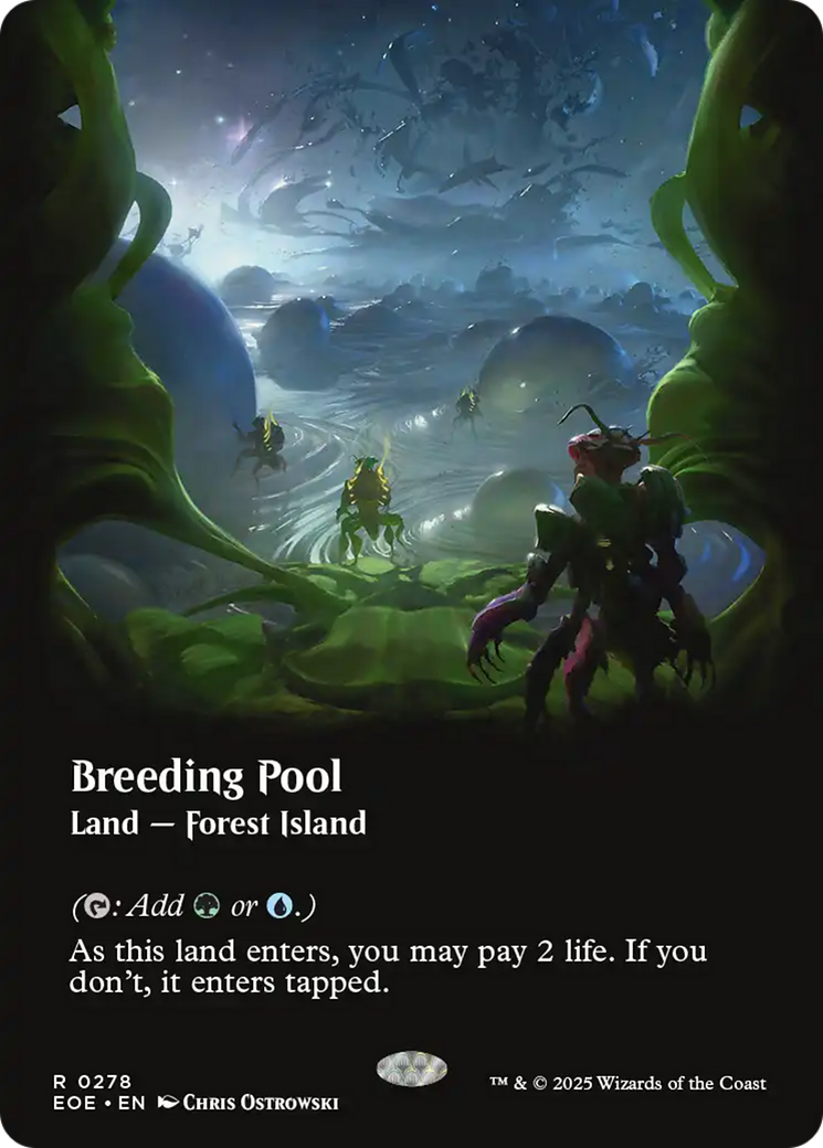 Breeding Pool (Borderless) [Edge of Eternities] | Magic Magpie