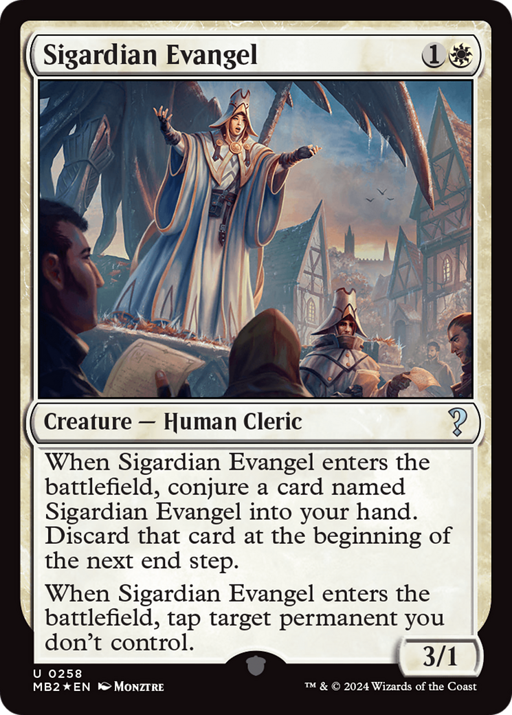 Sigardian Evangel [Mystery Booster 2] | Magic Magpie