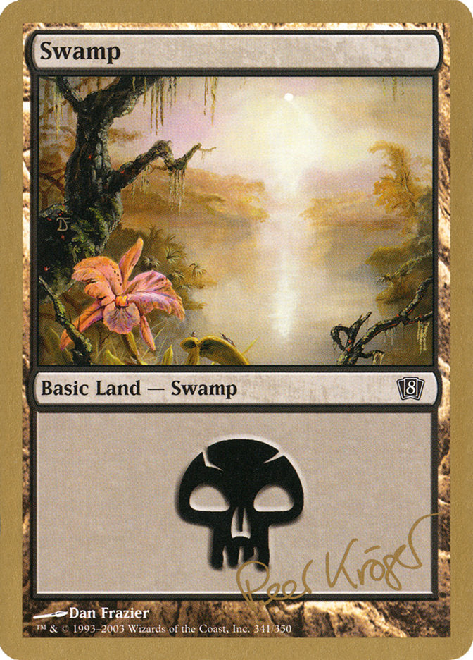 Swamp (pk341) (Peer Kroger) [World Championship Decks 2003] | Magic Magpie