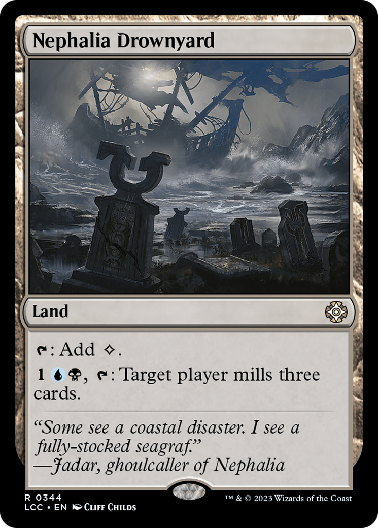 Nephalia Drownyard [The Lost Caverns of Ixalan Commander] | Magic Magpie