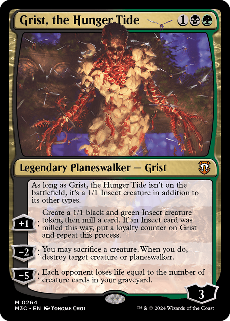 Grist, the Hunger Tide [Modern Horizons 3 Commander] | Magic Magpie