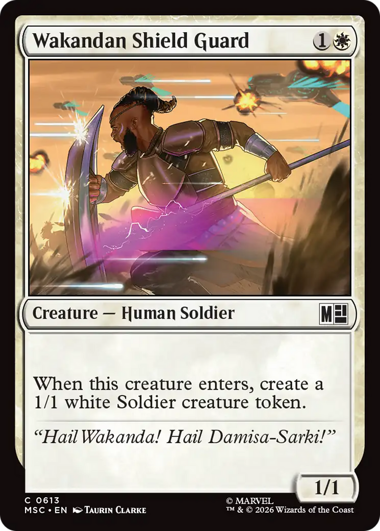 Wakandan Shield Guard [Marvel Super Heroes Commander] | Magic Magpie