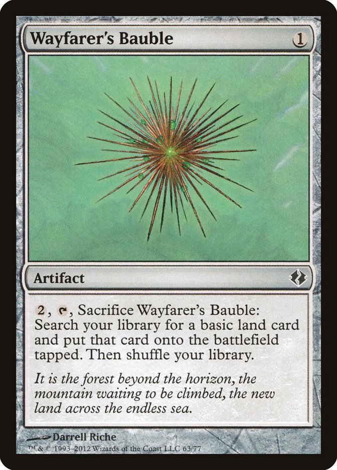 Wayfarer's Bauble [Duel Decks: Venser vs. Koth] | Magic Magpie