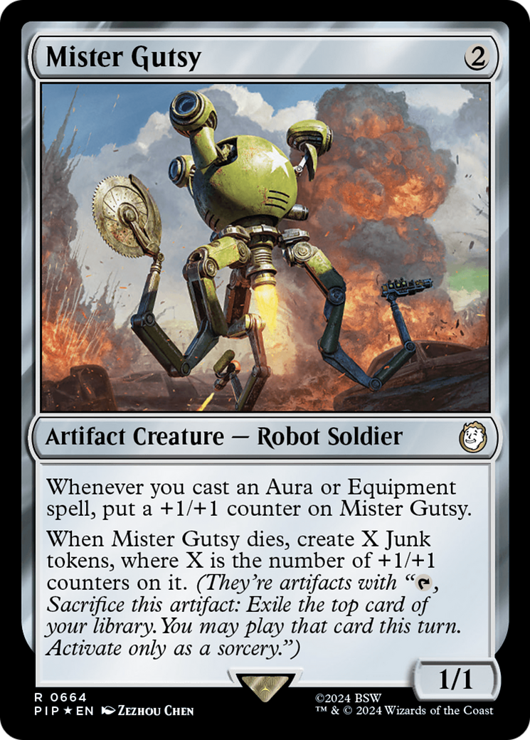 Mister Gutsy (Surge Foil) [Fallout] | Magic Magpie