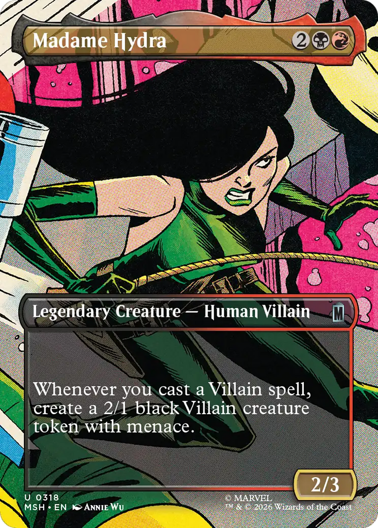 Madame Hydra (Borderless) [Marvel Super Heroes] | Magic Magpie