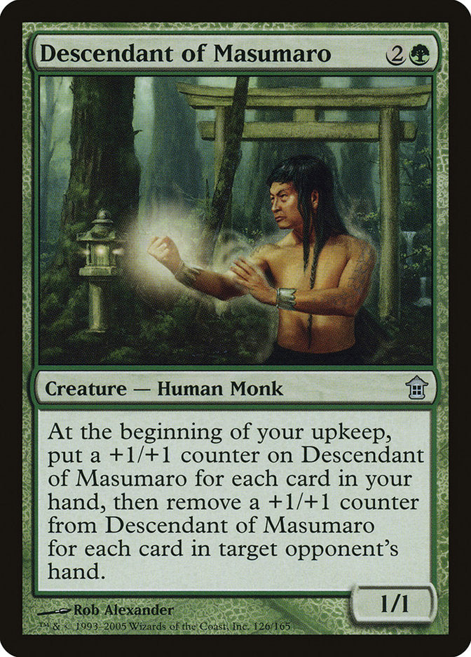 Descendant of Masumaro [Saviors of Kamigawa] | Magic Magpie