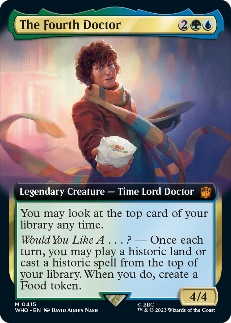 The Fourth Doctor (Extended Art) [Doctor Who] | Magic Magpie