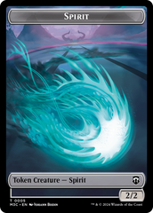 Eldrazi (Ripple Foil) // Spirit Double-Sided Token [Modern Horizons 3 Commander Tokens] | Magic Magpie