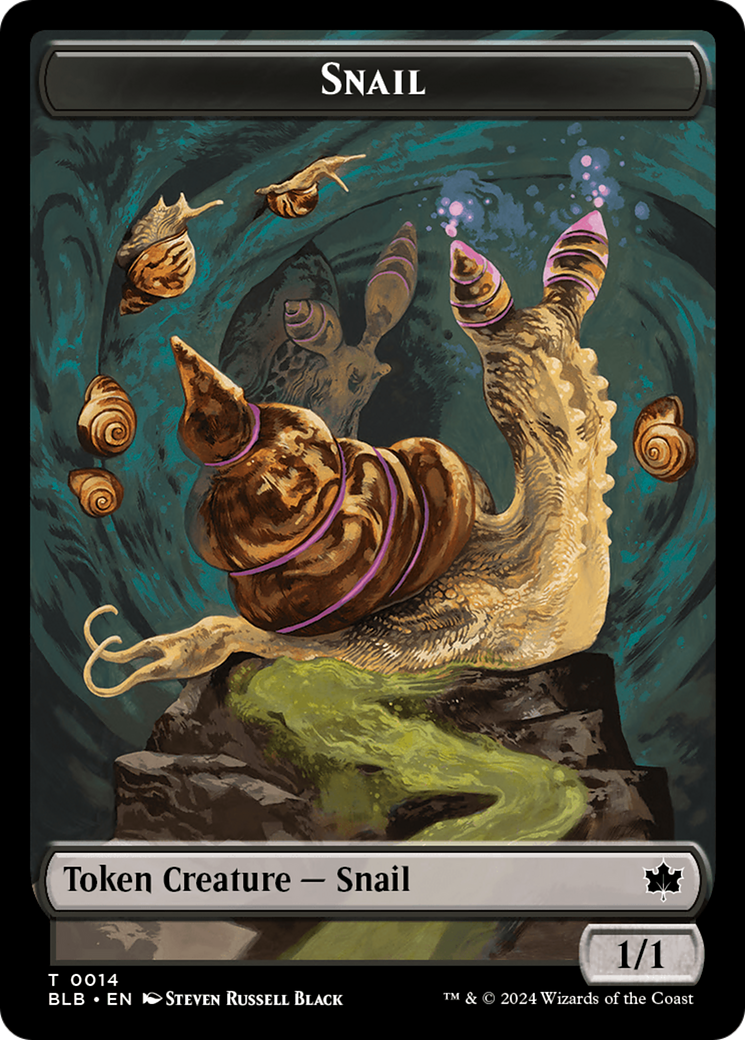 Snail Token [Bloomburrow Tokens] | Magic Magpie