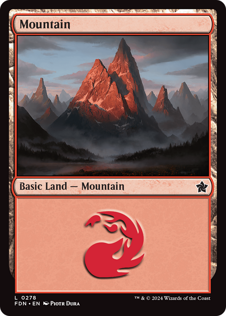 Mountain (0278) [Foundations] | Magic Magpie