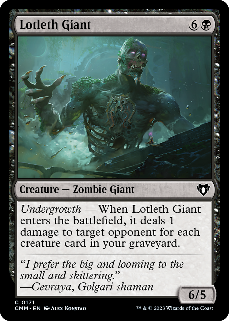 Lotleth Giant [Commander Masters] | Magic Magpie