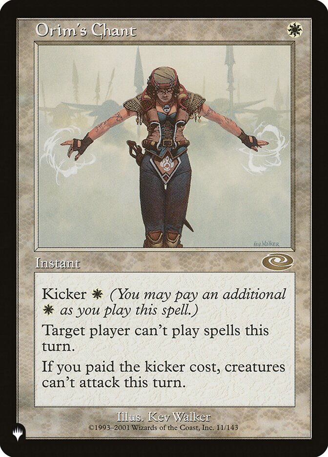 Orim's Chant [The List] | Magic Magpie