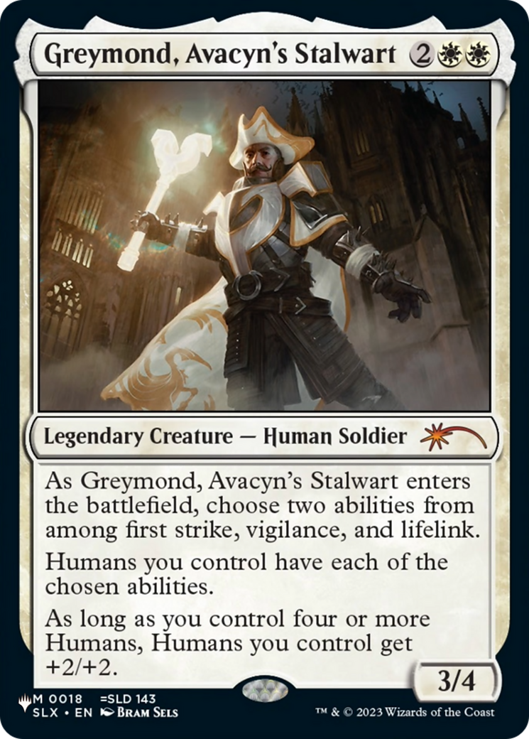 Greymond, Avacyn's Stalwart [The List] | Magic Magpie