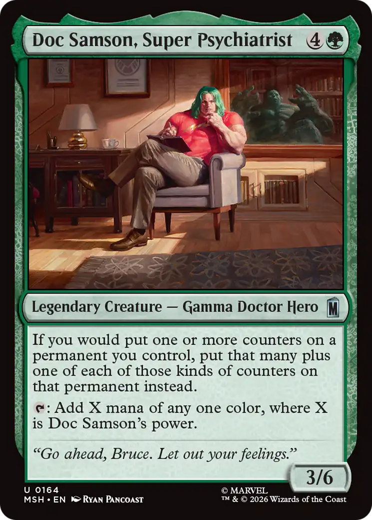 Doc Samson, Super Psychiatrist [Marvel Super Heroes] | Magic Magpie