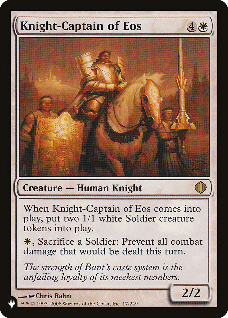 Knight-Captain of Eos [The List] | Magic Magpie