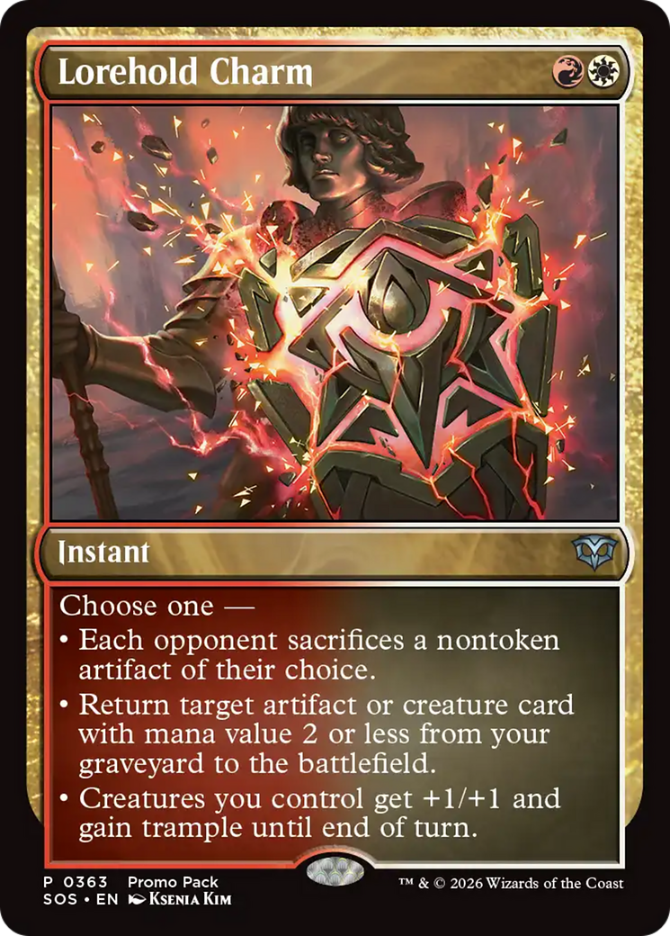 Lorehold Charm [Secrets of Strixhaven Promos] | Magic Magpie