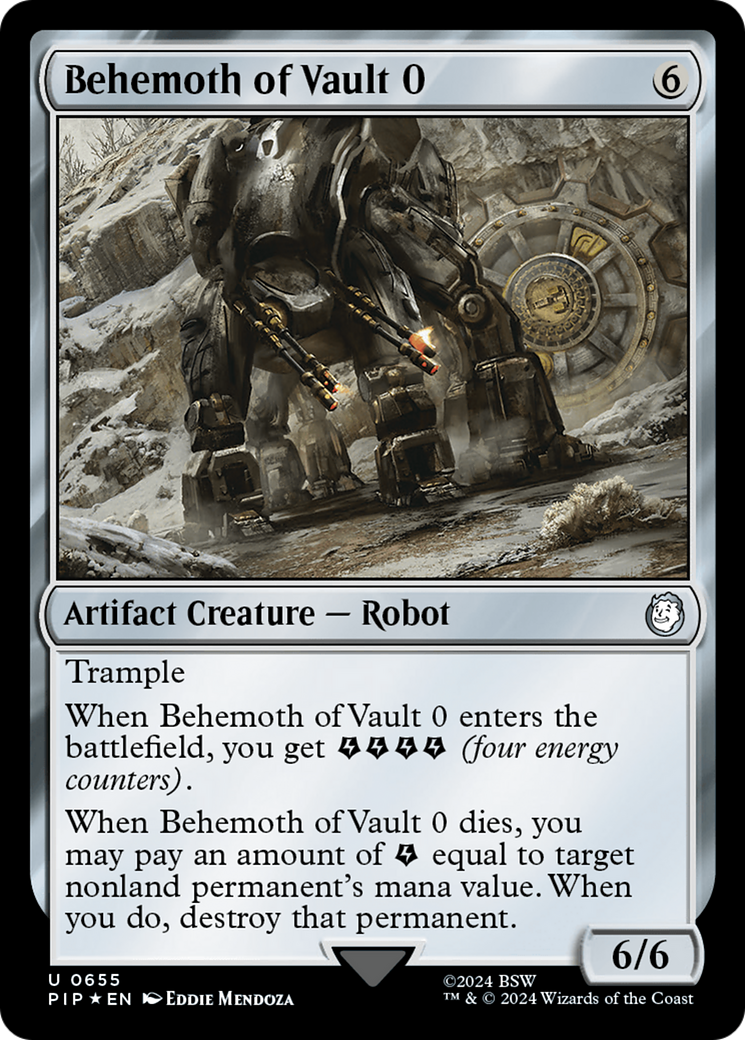 Behemoth of Vault 0 (Surge Foil) [Fallout] | Magic Magpie