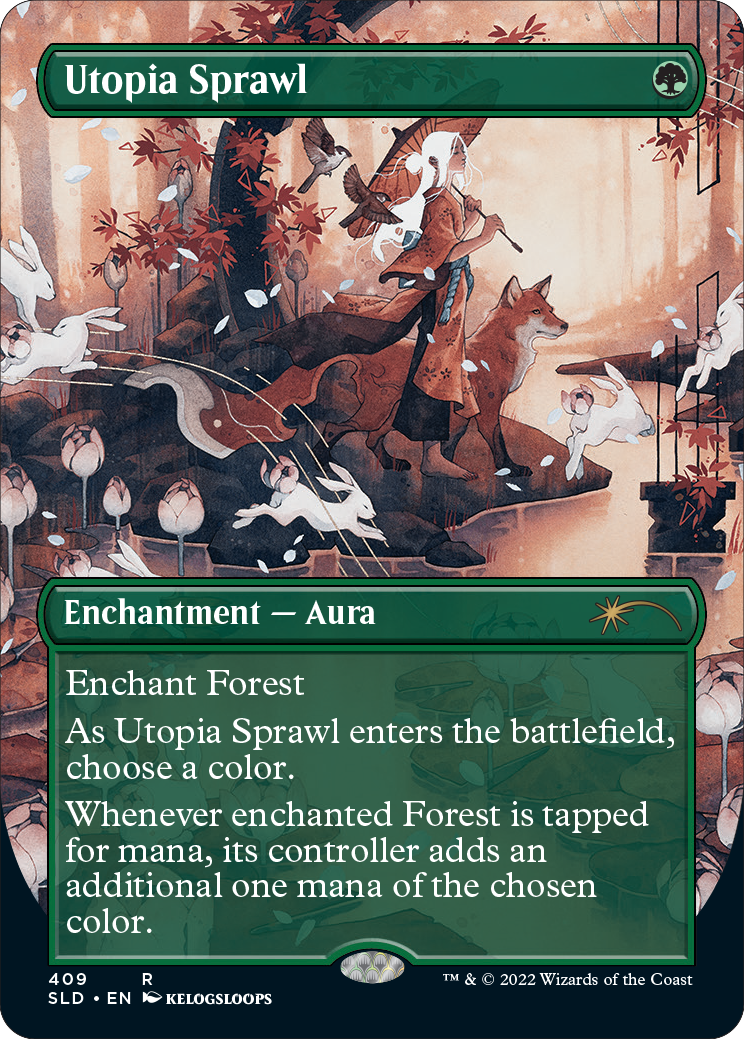 Utopia Sprawl (Borderless) [Secret Lair Drop Series] | Magic Magpie