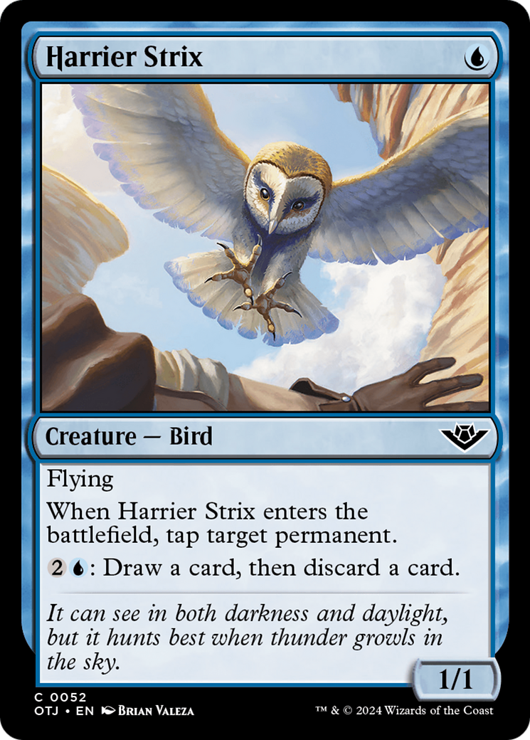 Harrier Strix [Outlaws of Thunder Junction] | Magic Magpie