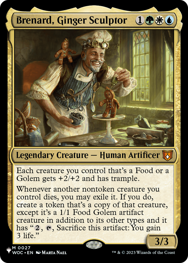 Brenard, Ginger Sculptor (WOC) [The List] | Magic Magpie
