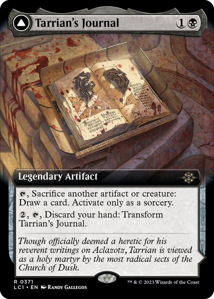 Tarrian's Journal // The Tomb of Aclazotz (Extended Art) [The Lost Caverns of Ixalan] | Magic Magpie