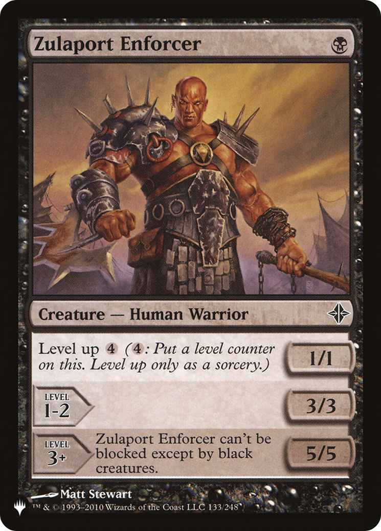 Zulaport Enforcer [The List Reprints] | Magic Magpie