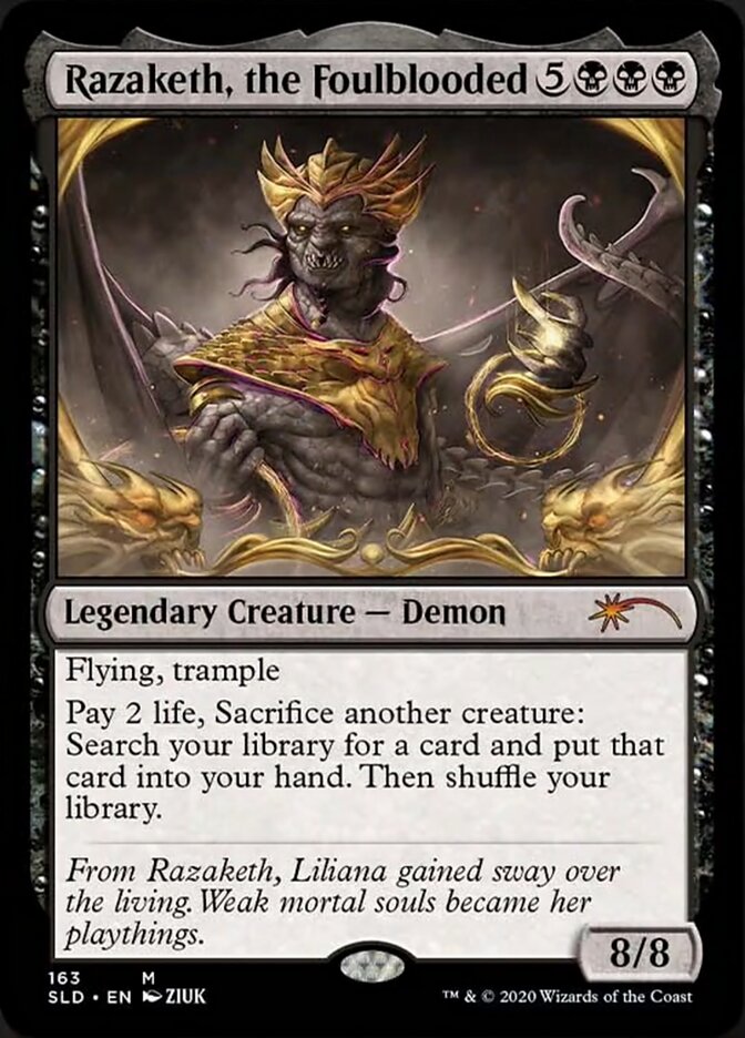 Razaketh, the Foulblooded [Secret Lair Drop Series] | Magic Magpie