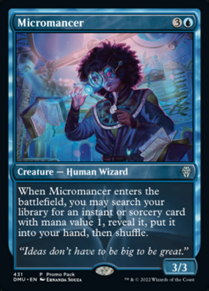 Micromancer (Promo Pack) [Dominaria United Promos] | Magic Magpie