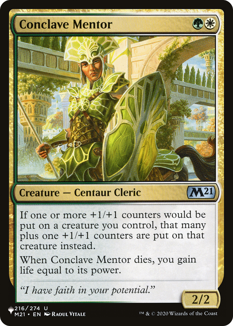 Conclave Mentor [The List] | Magic Magpie