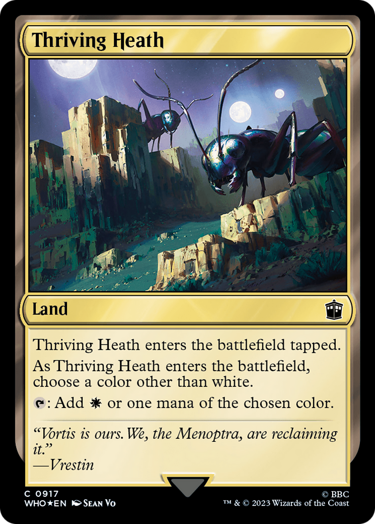 Thriving Heath (Surge Foil) [Doctor Who] | Magic Magpie