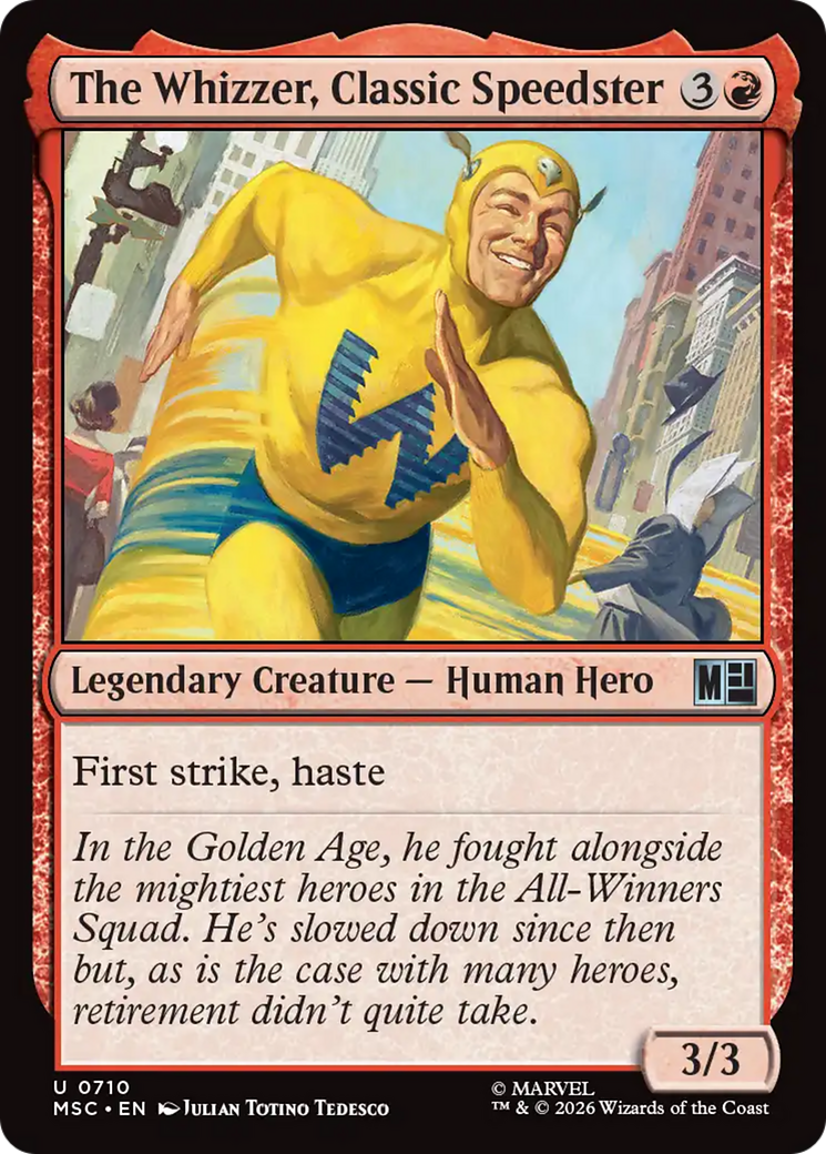 The Whizzer, Classic Speedster [Marvel Super Heroes Commander] | Magic Magpie