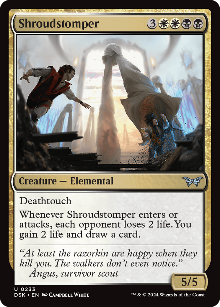 Shroudstomper [Duskmourn: House of Horror] | Magic Magpie