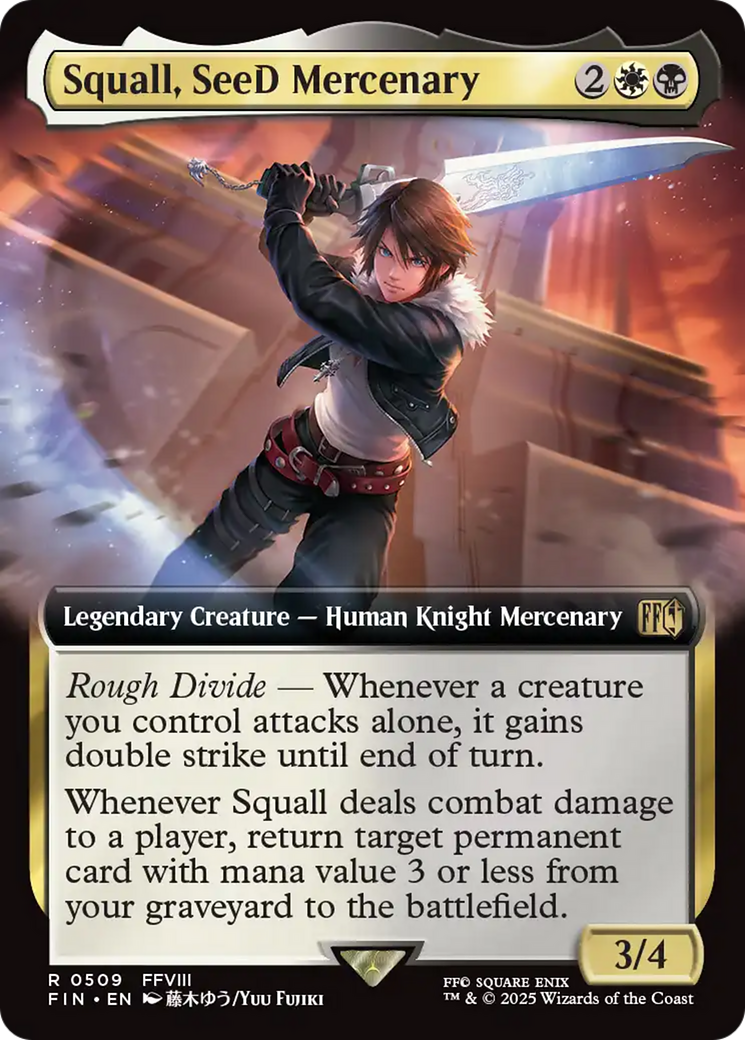 Squall, SeeD Mercenary (Extended Art) [FINAL FANTASY] | Magic Magpie