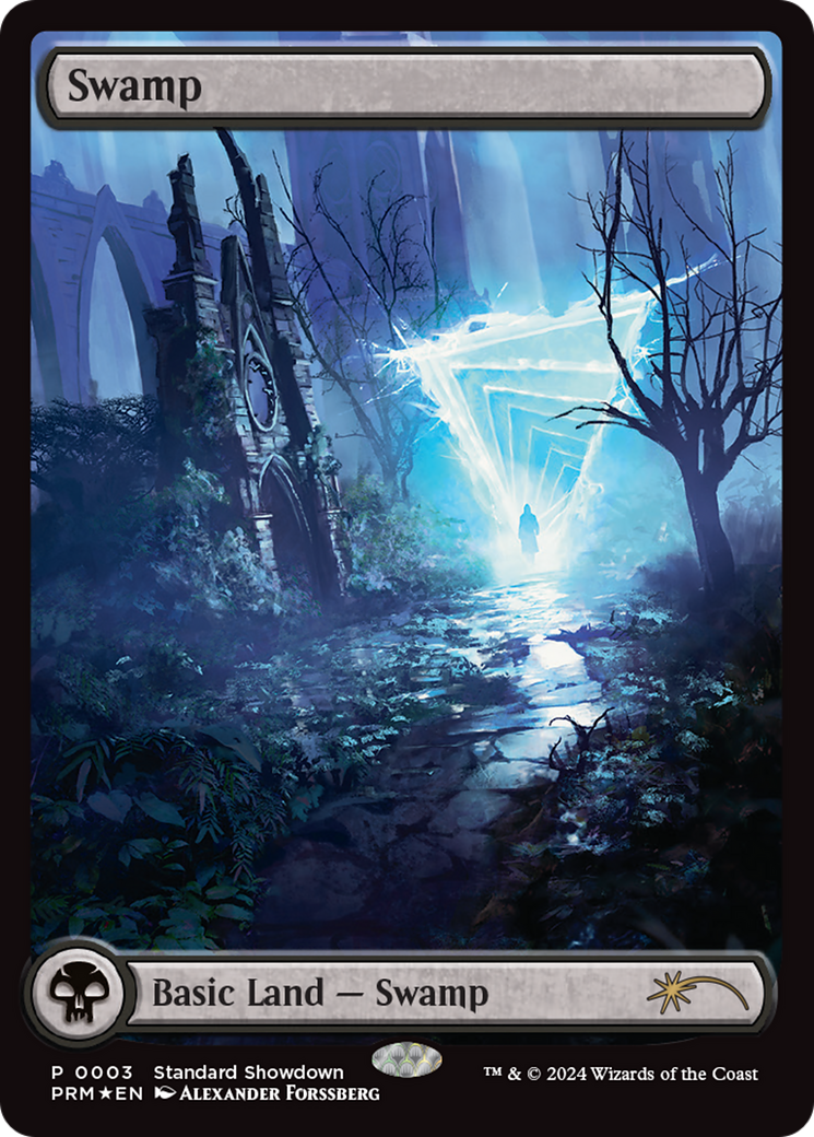 Swamp (Alexander Forssberg) (2024) [Standard Showdown Promos] | Magic Magpie