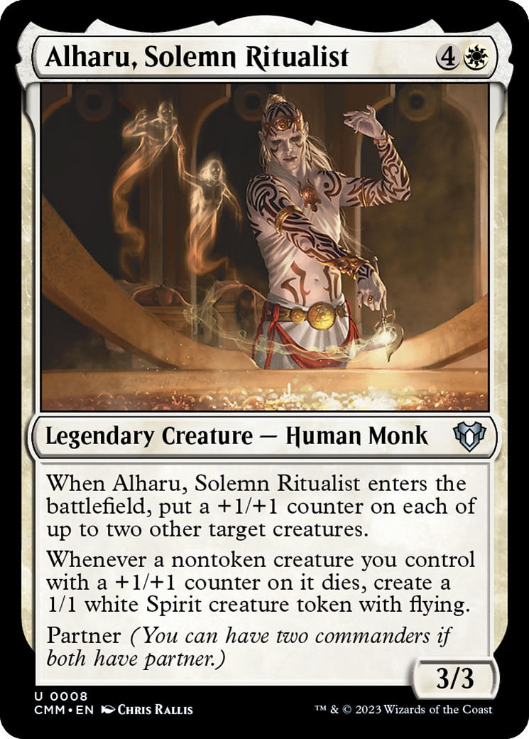 Alharu, Solemn Ritualist [Commander Masters] | Magic Magpie