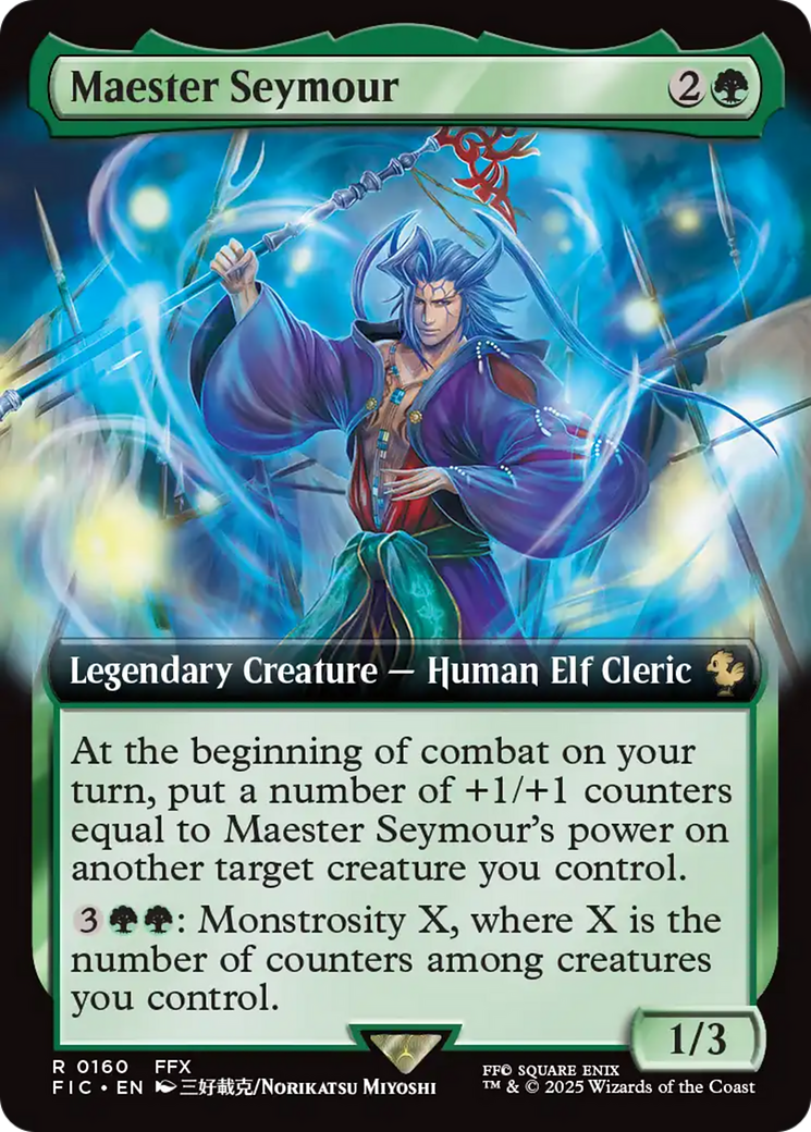 Maester Seymour (Extended Art) [FINAL FANTASY Commander] | Magic Magpie