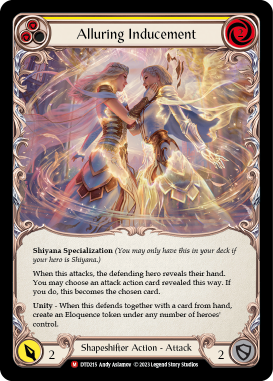 Alluring Inducement [DTD215] (Dusk Till Dawn)  Rainbow Foil | Magic Magpie