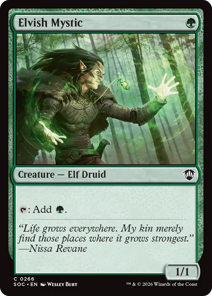 Elvish Mystic [Secrets of Strixhaven Commander] | Magic Magpie
