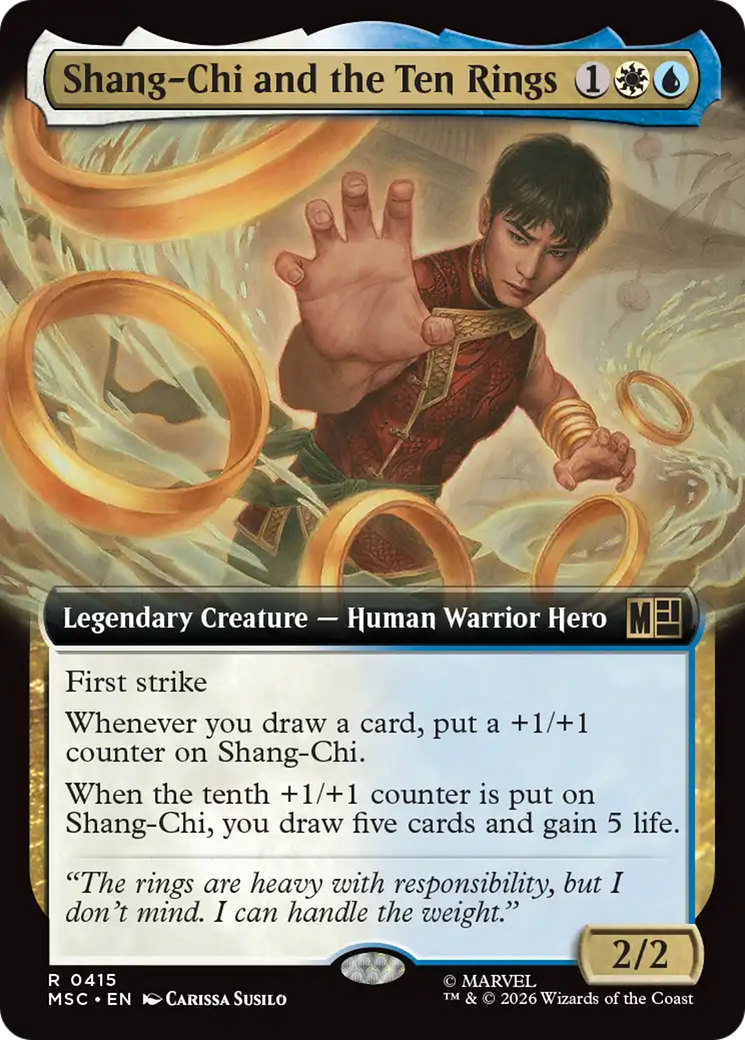 Shang-Chi and the Ten Rings (Extended Art) [Marvel Super Heroes Commander] | Magic Magpie