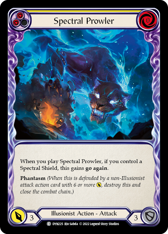 Spectral Prowler (Yellow) [DYN225] (Dynasty) | Magic Magpie