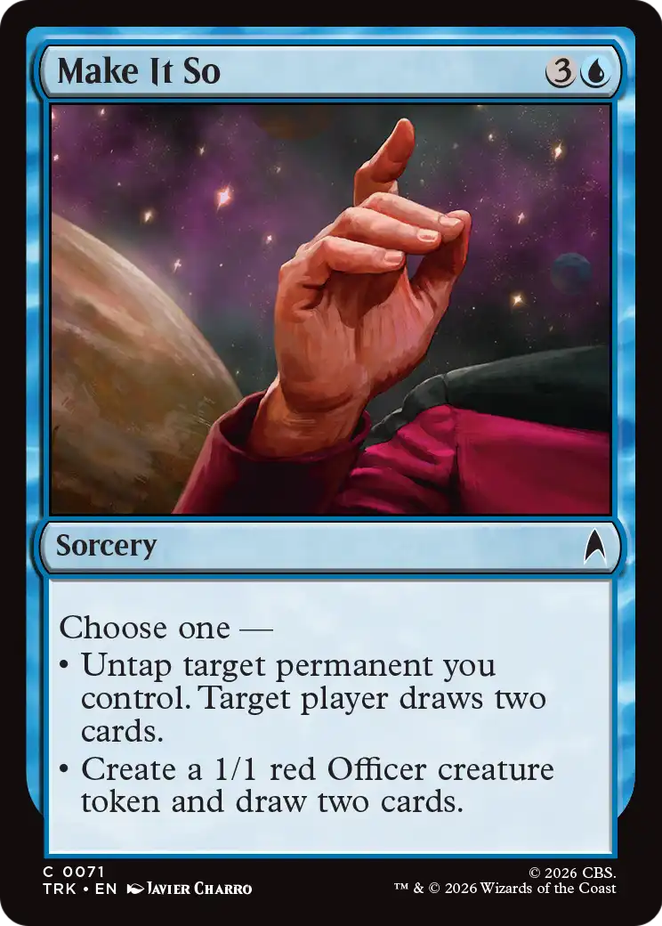 Make It So [Star Trek] | Magic Magpie