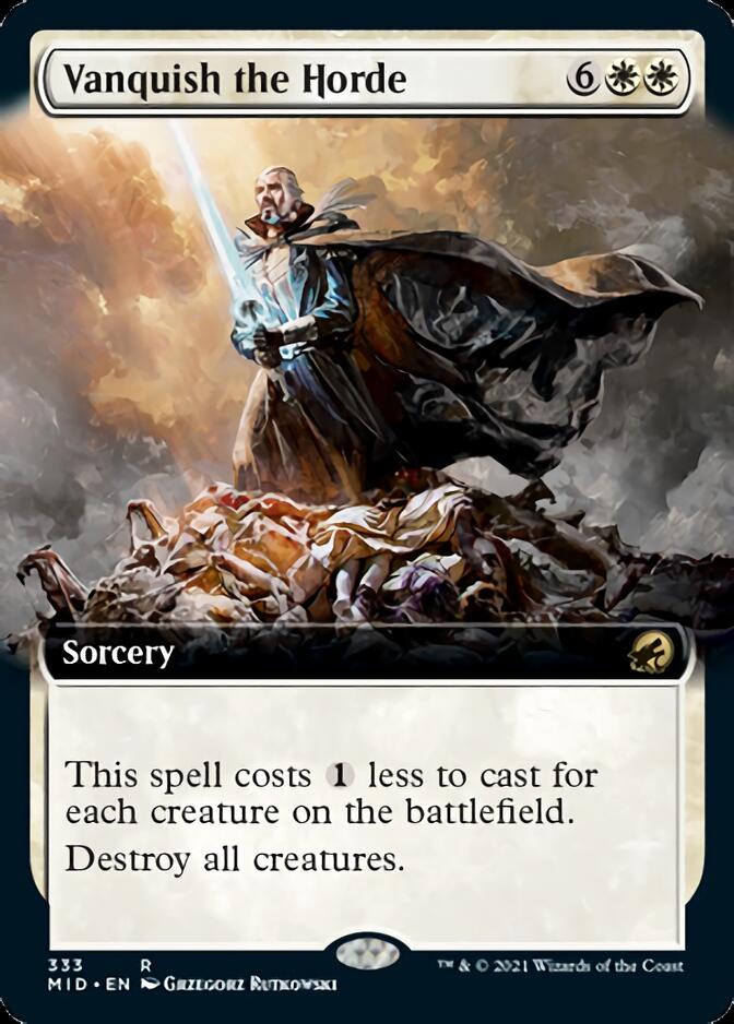 Vanquish the Horde (Extended Art) [Innistrad: Midnight Hunt] | Magic Magpie