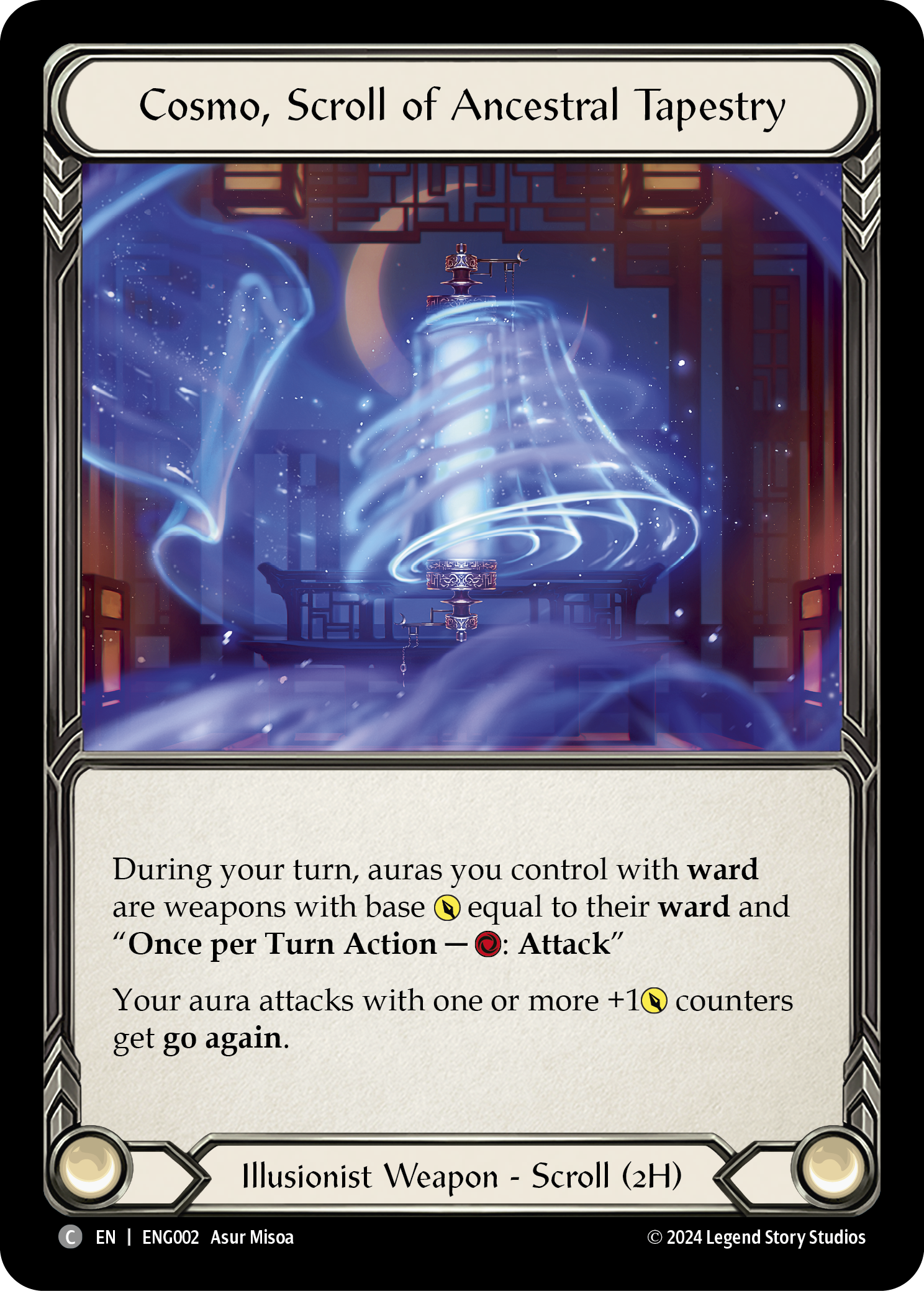 Cosmo, Scroll of Ancestral Tapestry [ENG002] (Part the Mistveil Enigma Blitz Deck) | Magic Magpie