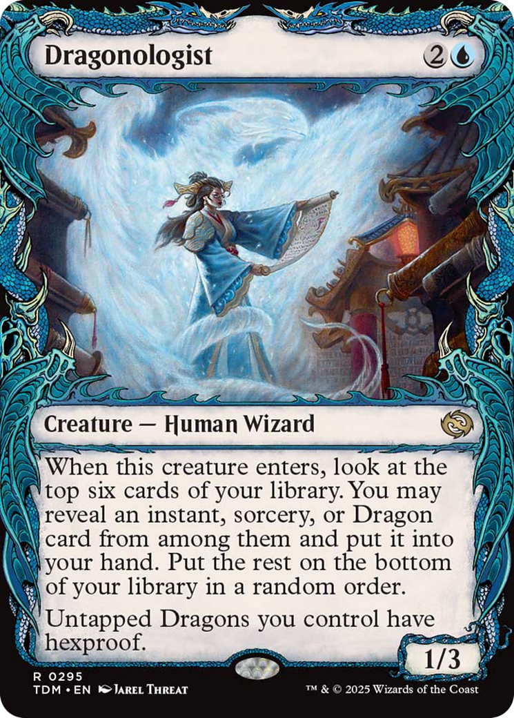 Dragonologist (Showcase) [Tarkir: Dragonstorm] | Magic Magpie