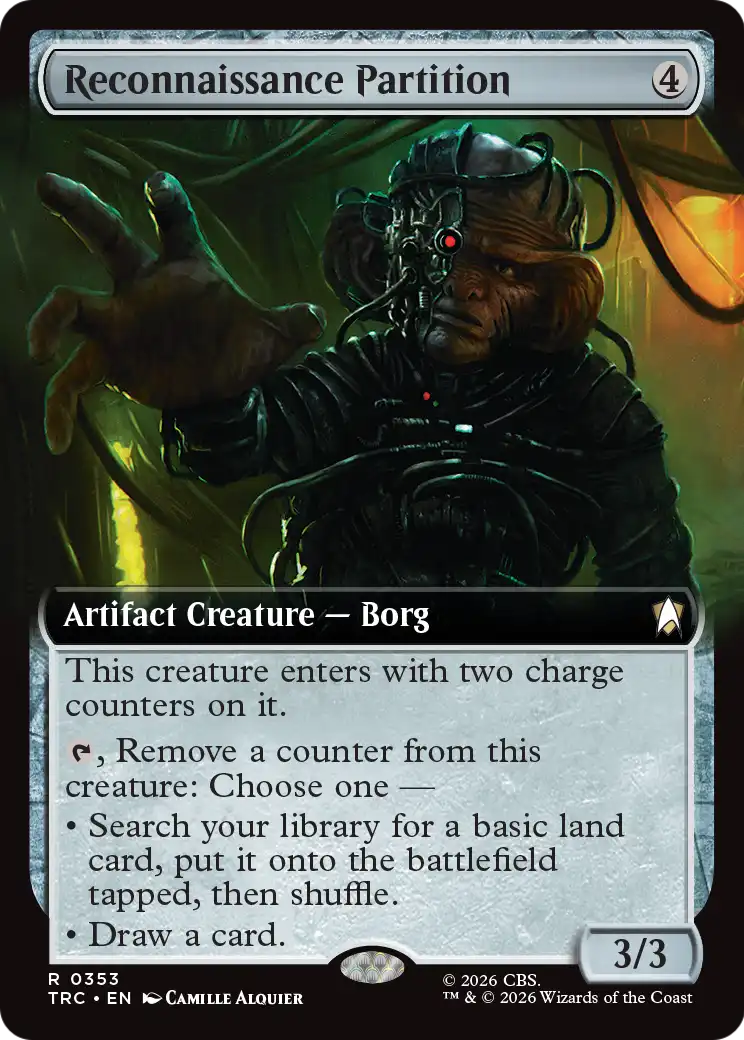 Reconnaissance Partition (Extended Art) [Star Trek Commander] | Magic Magpie