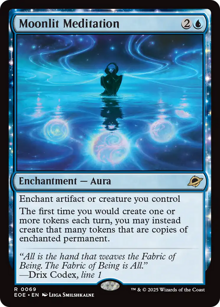Moonlit Meditation [Edge of Eternities] | Magic Magpie