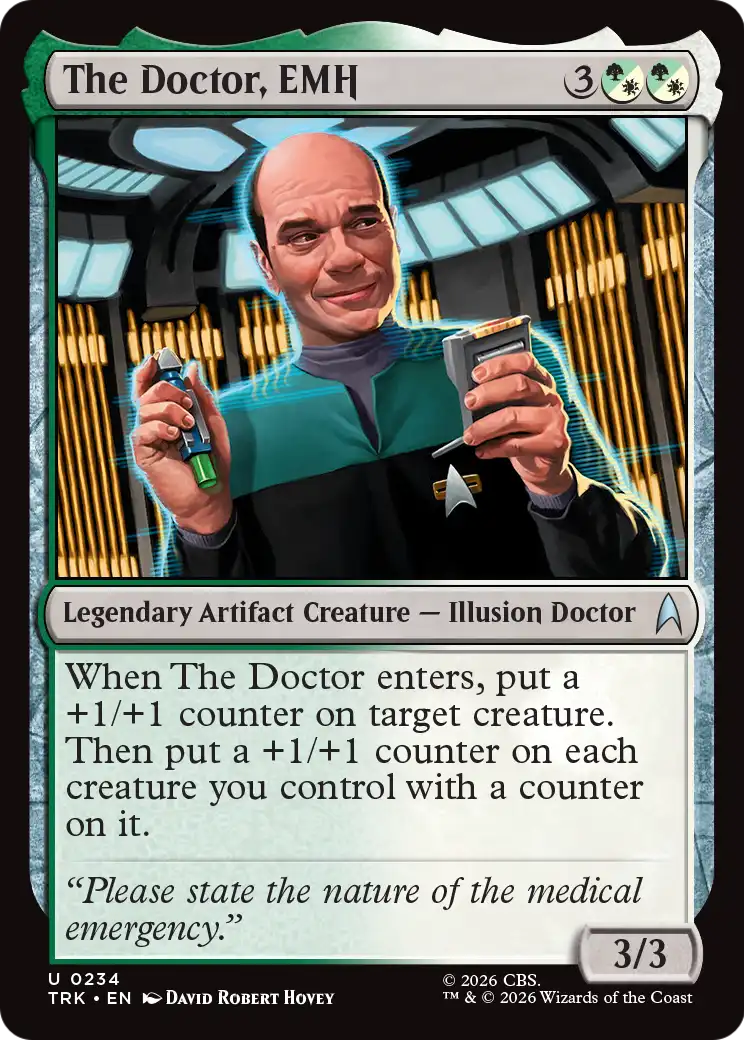 The Doctor, EMH [Star Trek] | Magic Magpie